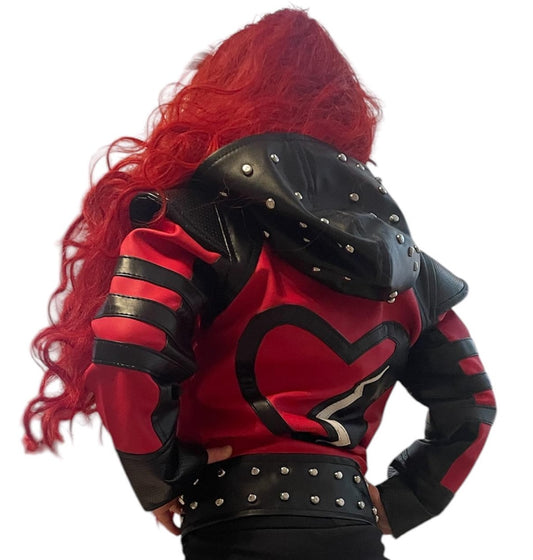 Descendants 4 The Rise of Red Jacket for Girls – Kylie Cantrall Leather Jacket